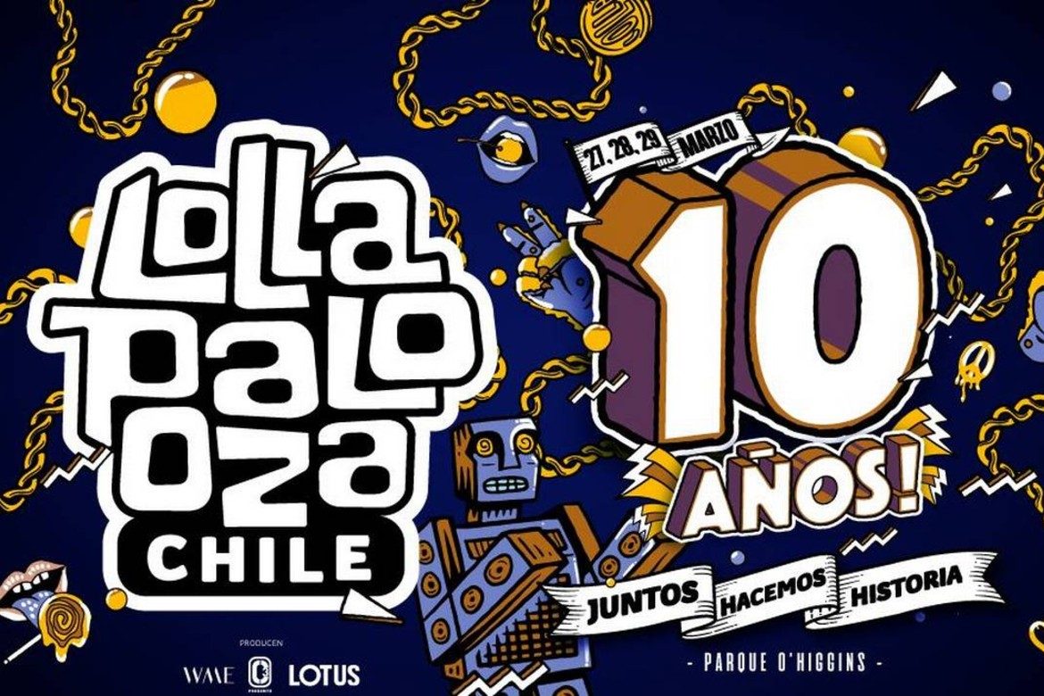 Lollapalooza 2020 Confirman cartel por días para versión chilena