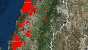 Mapa Muestra En Tiempo Real Todos Los Incendios Del Pa S Radio   Mapa Incendios 300x170 