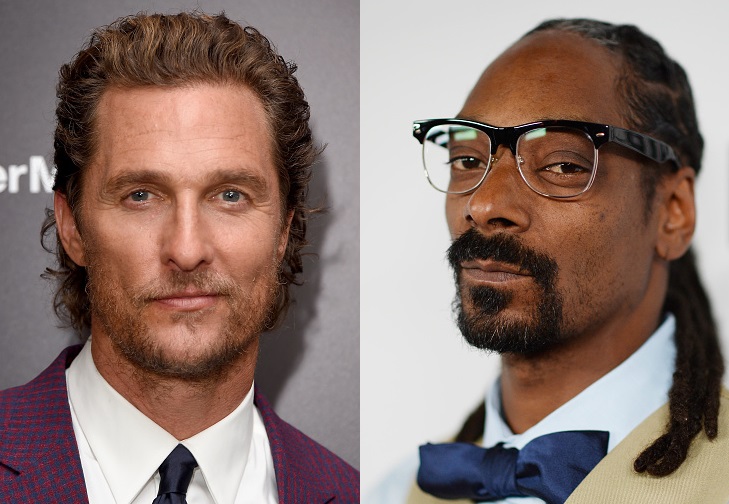 Snoop Dogg le tendió una trampa a Matthew McConaughey, que involucra  marihuana — Radio Concierto Chile