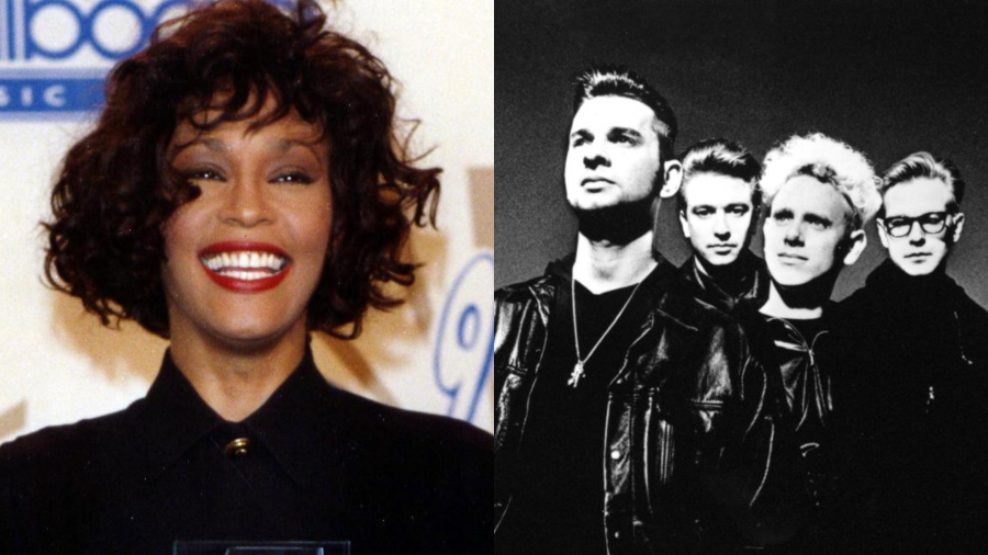 Whitney Houston Depeche Mode salon de la fama rock and roll