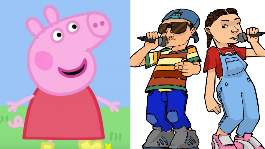 Peppa Pig Somos Cabros Chicos