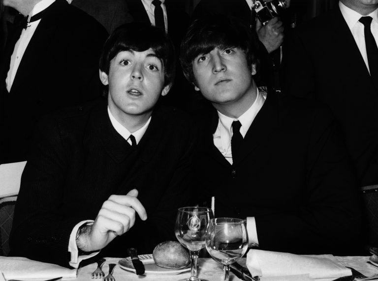 John Lennon y Paul McCartney