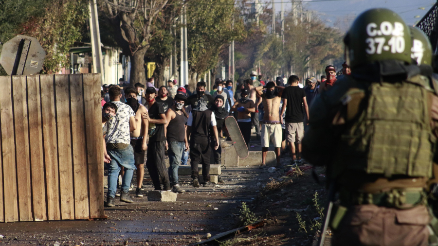 Protestas El Bosque web