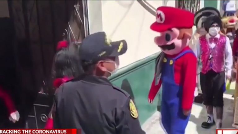 Super mario corpóreo cuarentena