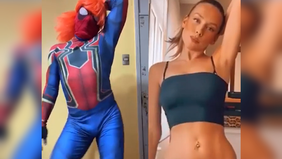 Sensual Spiderman recrea video de Ester Expósito perreando — Radio  Concierto Chile