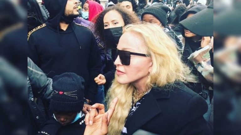 Madonna black Lives Matter web