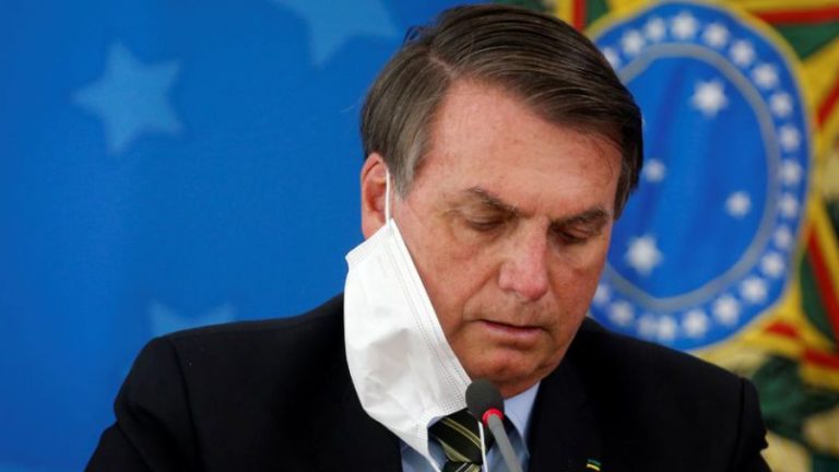 Jair Bolsonaro amenaza web