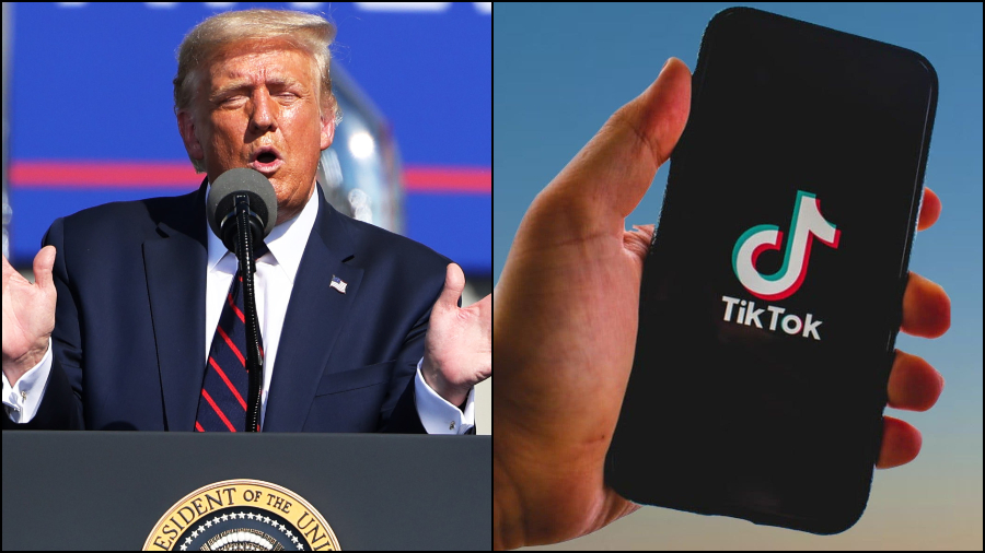 Tiktok demanda a Trump