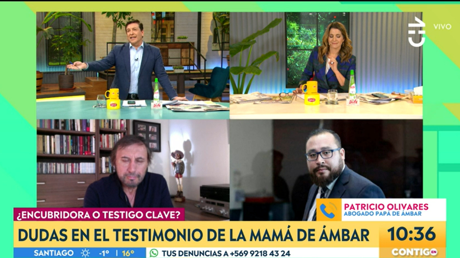 Abogado Papá de Ámbar vs julio césar