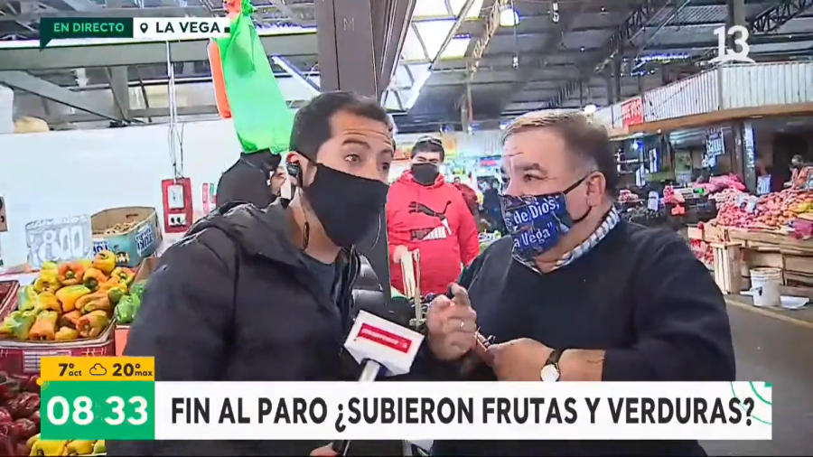 Periodista bienvenidos reto la vega