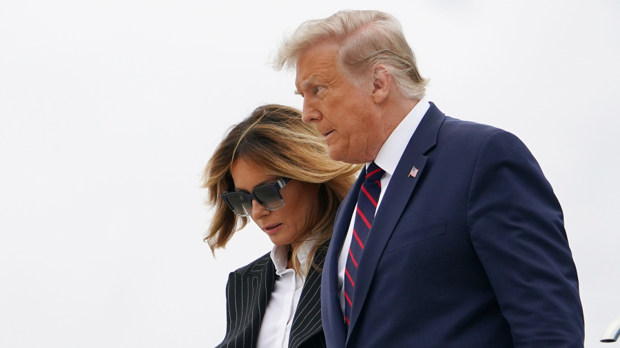 Donald y Melania Trump GettyImages-1228791649 web