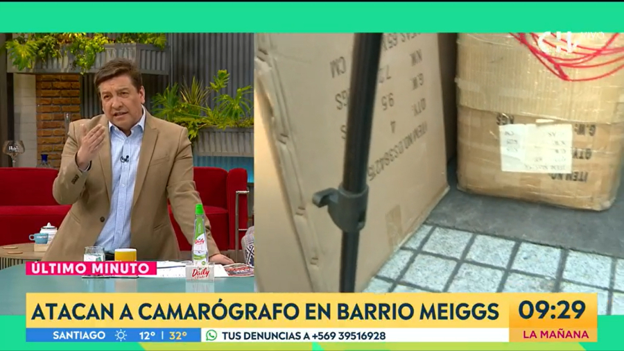 Barrio Meiggs nota contigo en la mañana camarógrafo