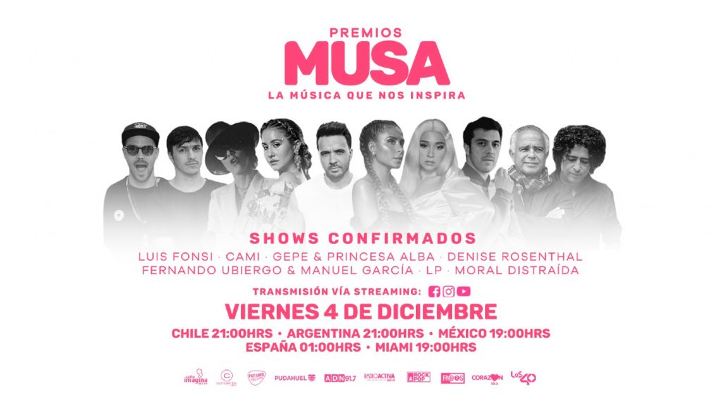 Donde ver premios musa