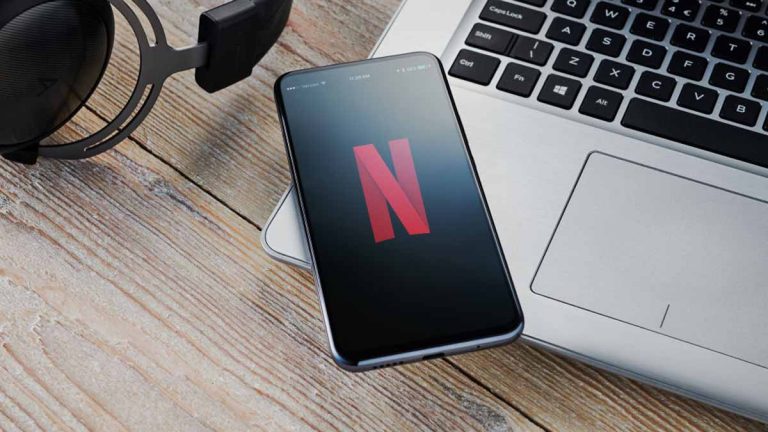 Netflix Streaming App On A Smartphone