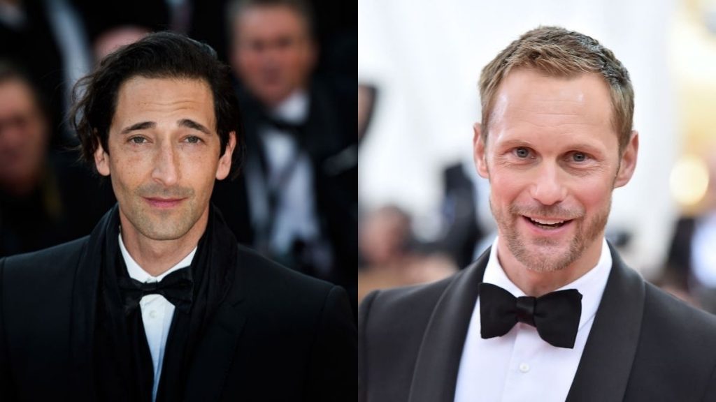 Alexander Skarsgard Adrien Brody Succession