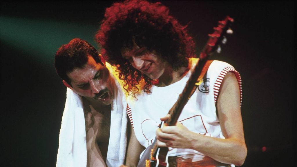 Brian May Freedie Mercury