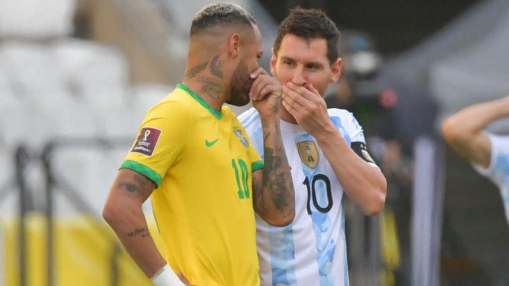 Brasil Argentina Neymar Lionel Messi