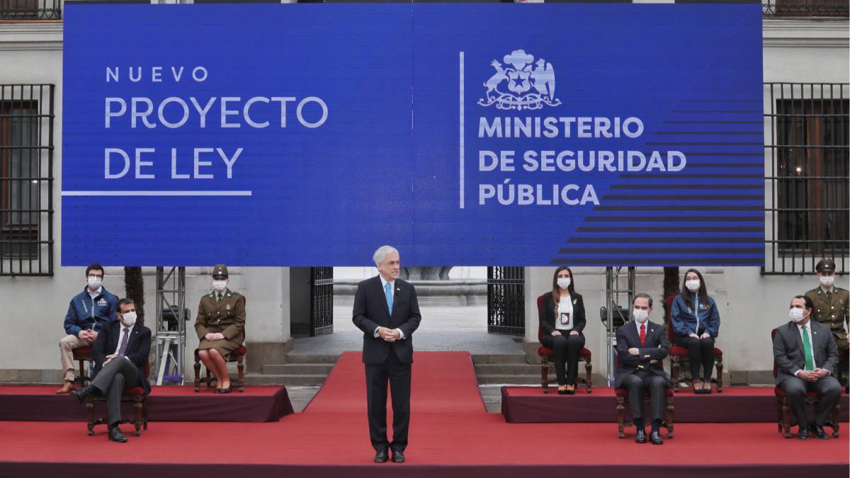 Sebastián Piñera Ministerio De Seguridad Pública