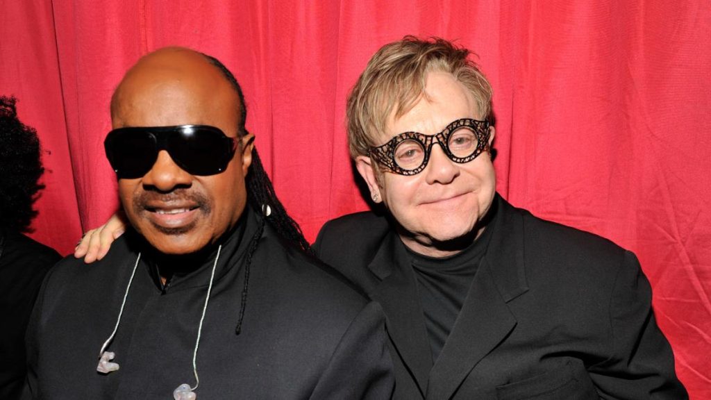 Elton John Stevie Wonder