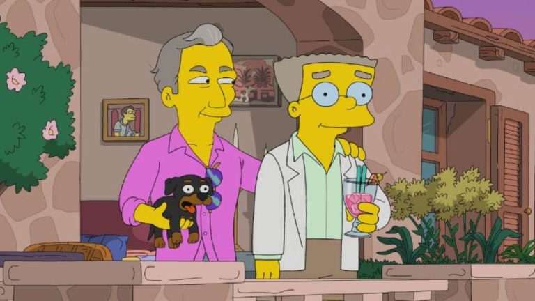 Los Simpsons Smithers Encontró El Amor