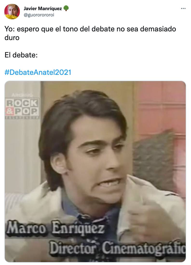 Memes Debate Presidencial 2021 ME O