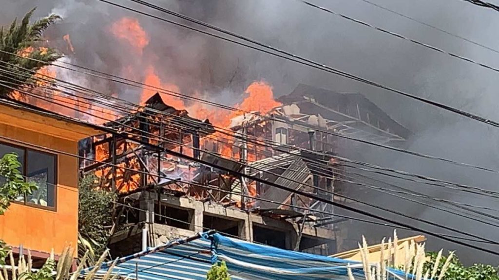 San José De Maipo Incendio