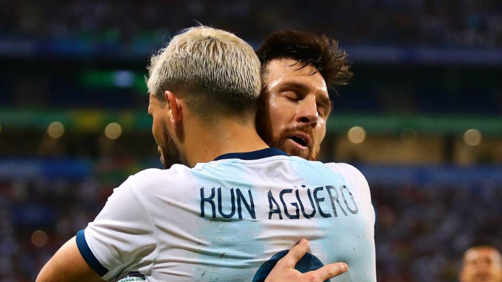 Kun Aguero Messi