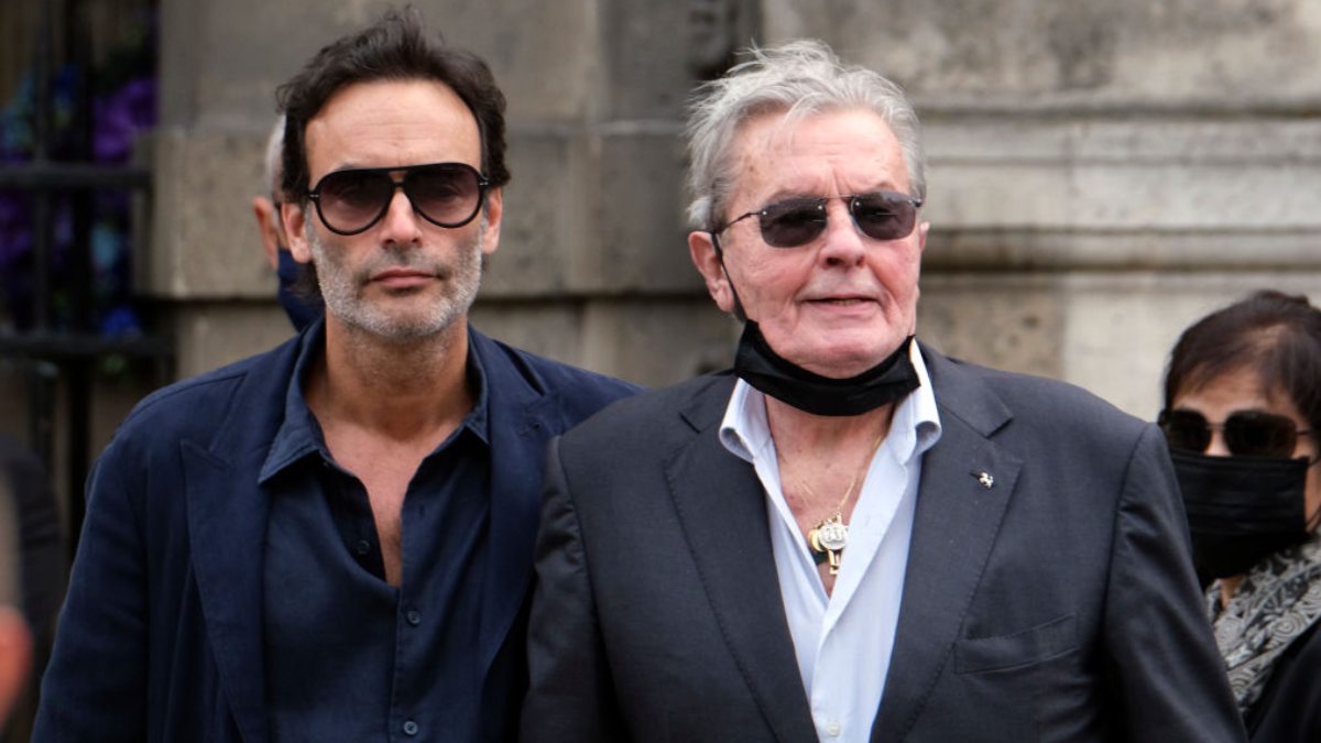 Anthony Delon Alain Delon