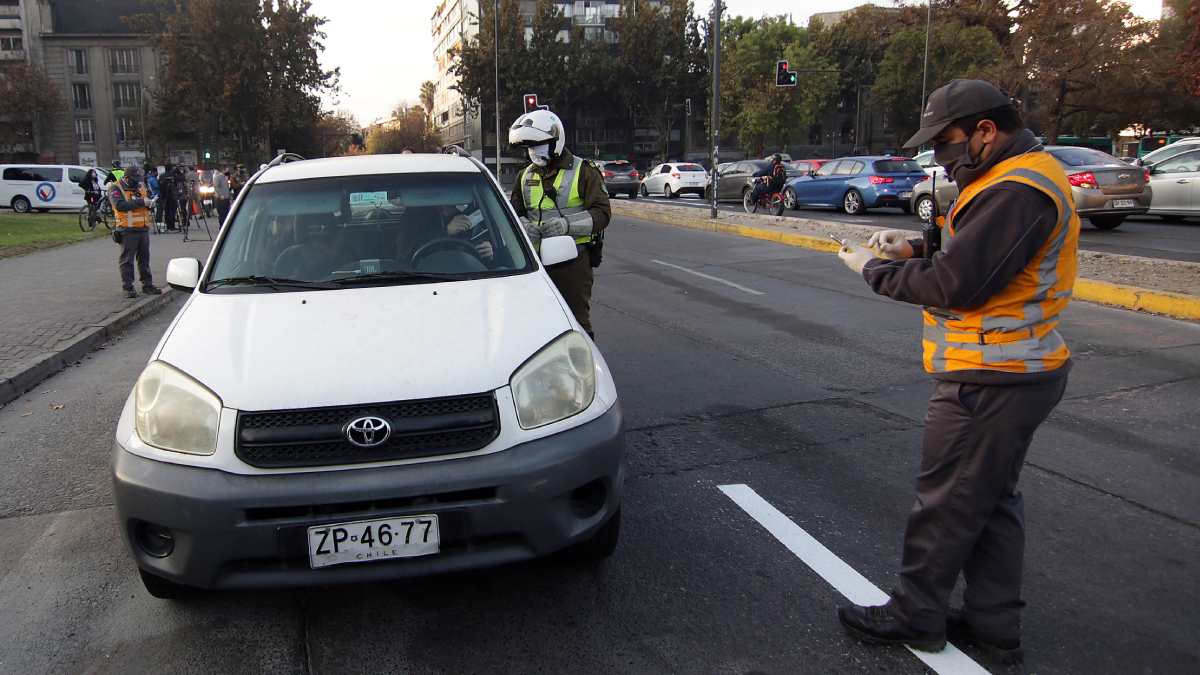 these cars cannot circulate in Santiago