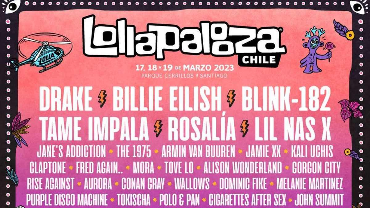 Lollapalooza Chile 2023 "Se transformó en un festival para millennials
