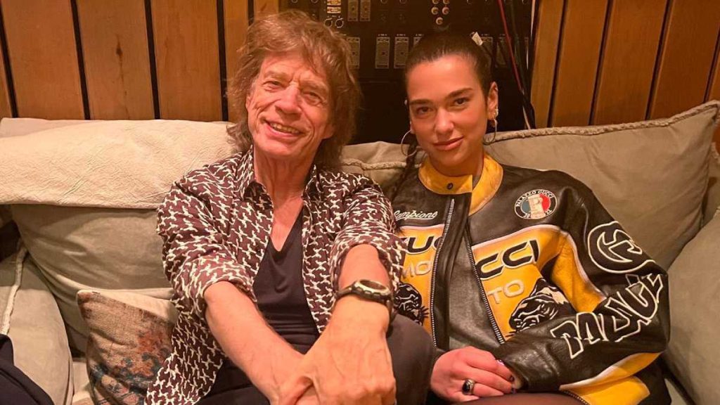 Dua LIpa Mick Jagger