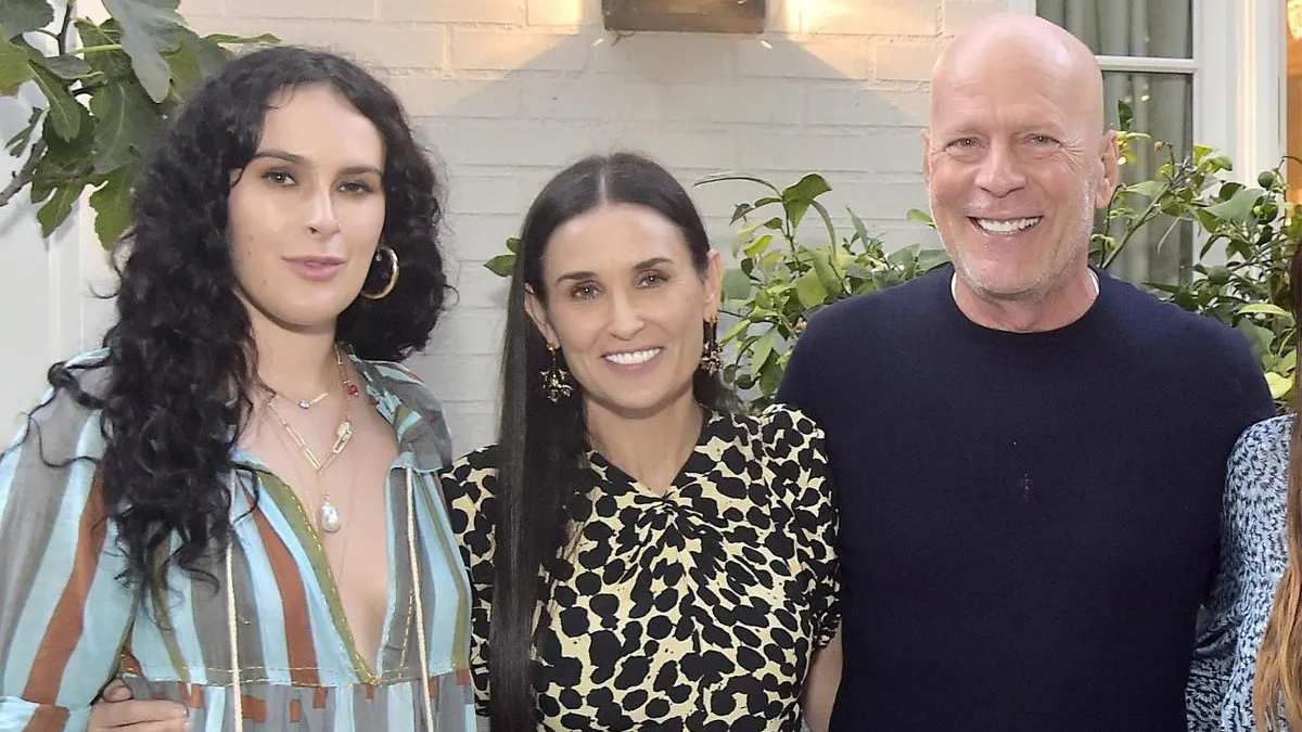 Rumer Willis Demi Moore Bruce Willis