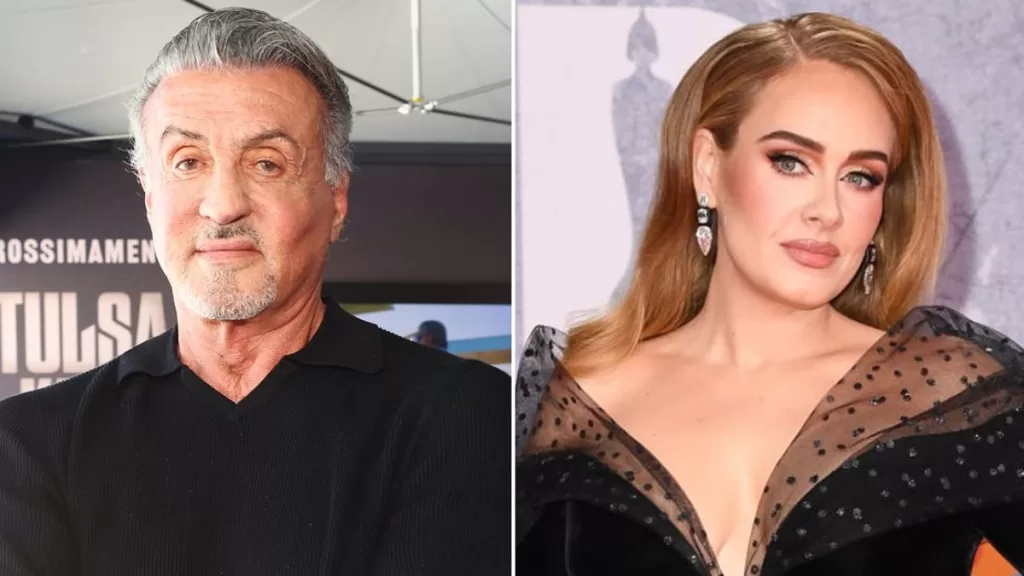 Sylvester Stallone Adele