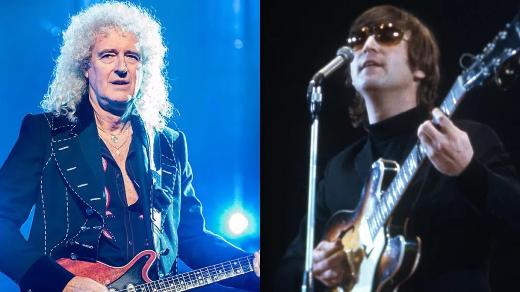 Brian May Jhon Lennon