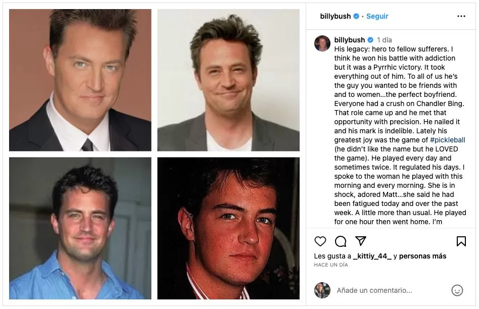 Yo era Chandler”: Matthew Perry en sus palabras - Caplin News