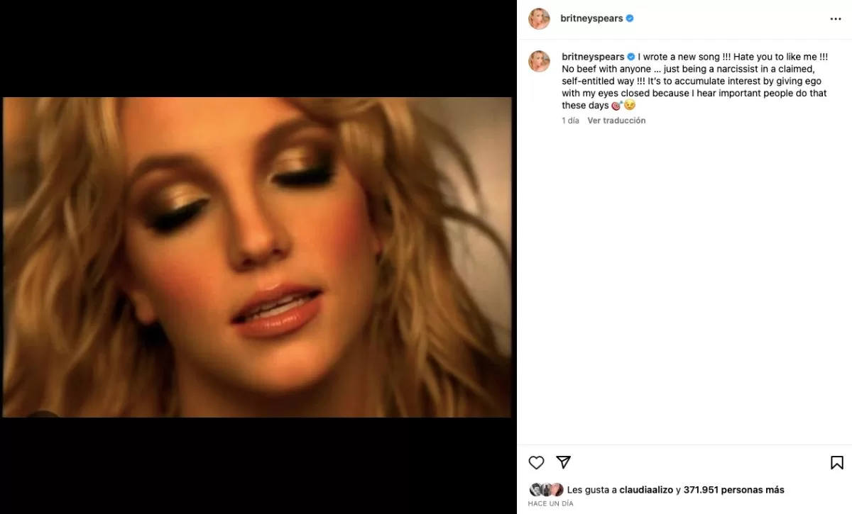 Britney Spears Instagram