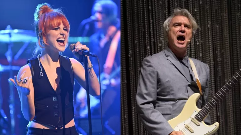 Paramore David Byrne Talking Heads Hayley Williams