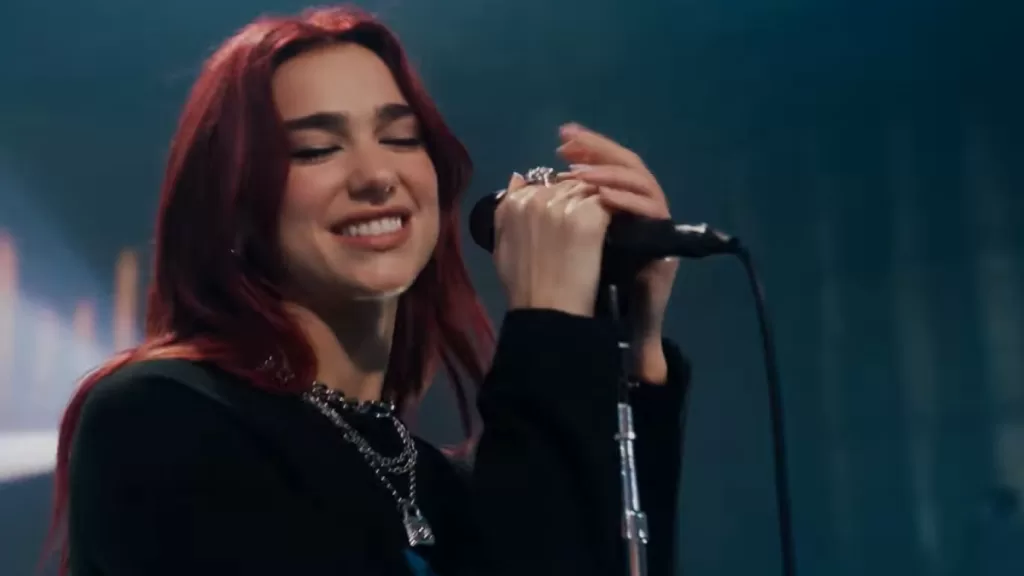 Dua Lipa Lanza Espectacular Sesion En Vivo De Houdini