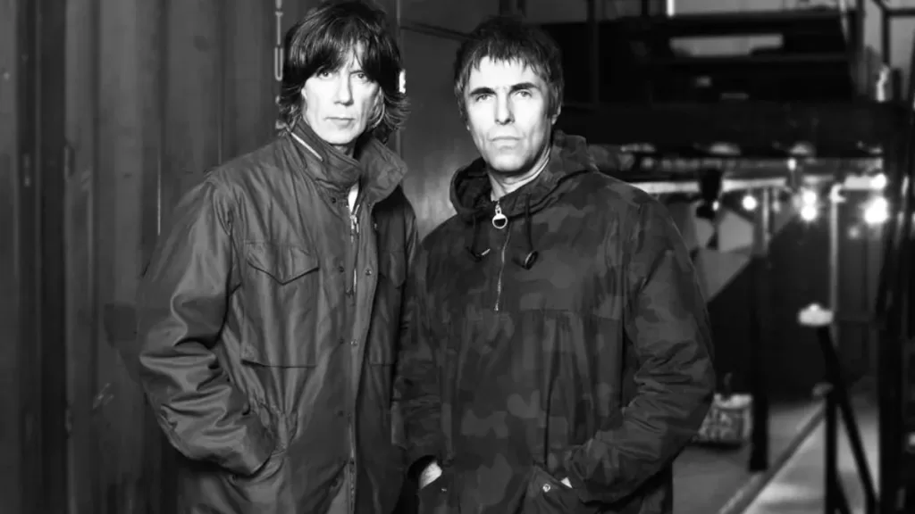 John Squire Liam Gallagher