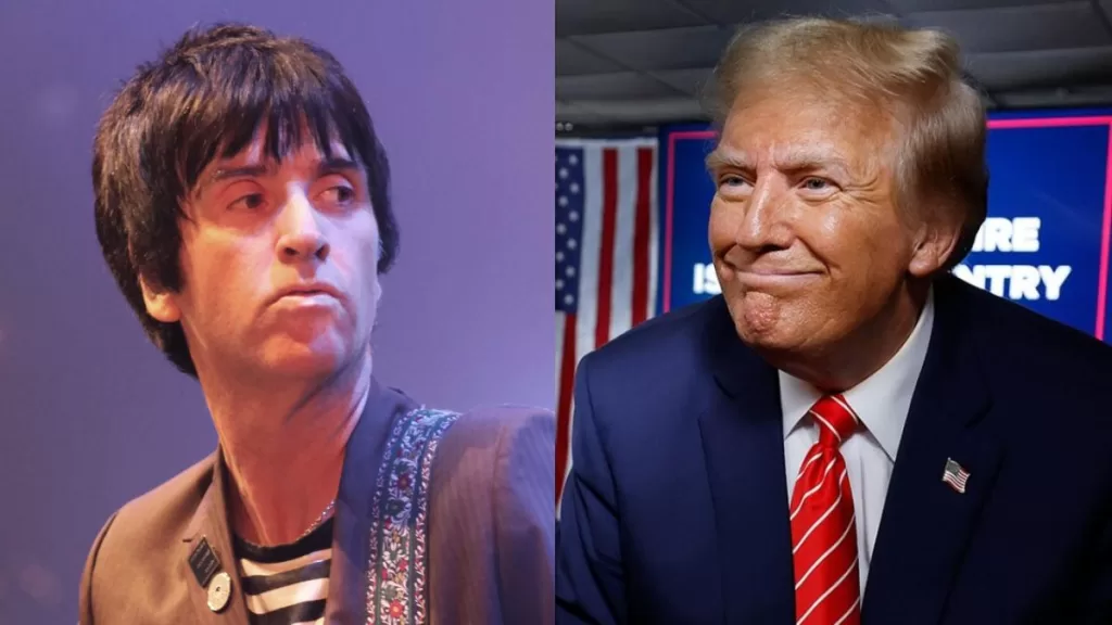 Johnny Marr Donald Trump