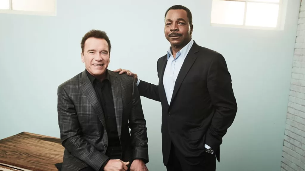 Arnold Schwarzenegger Carl Weathers 2