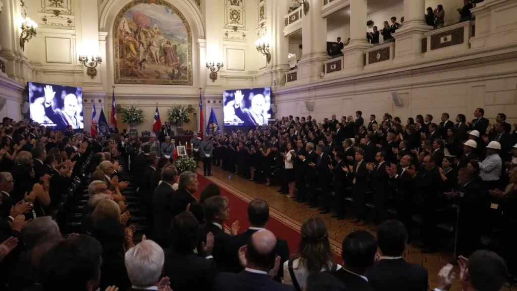 Comienza El Funerald E Estado De Pinera