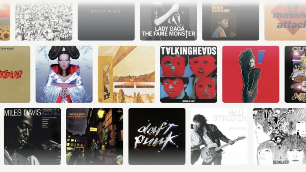 Apple Music 100 Mejores Albumes