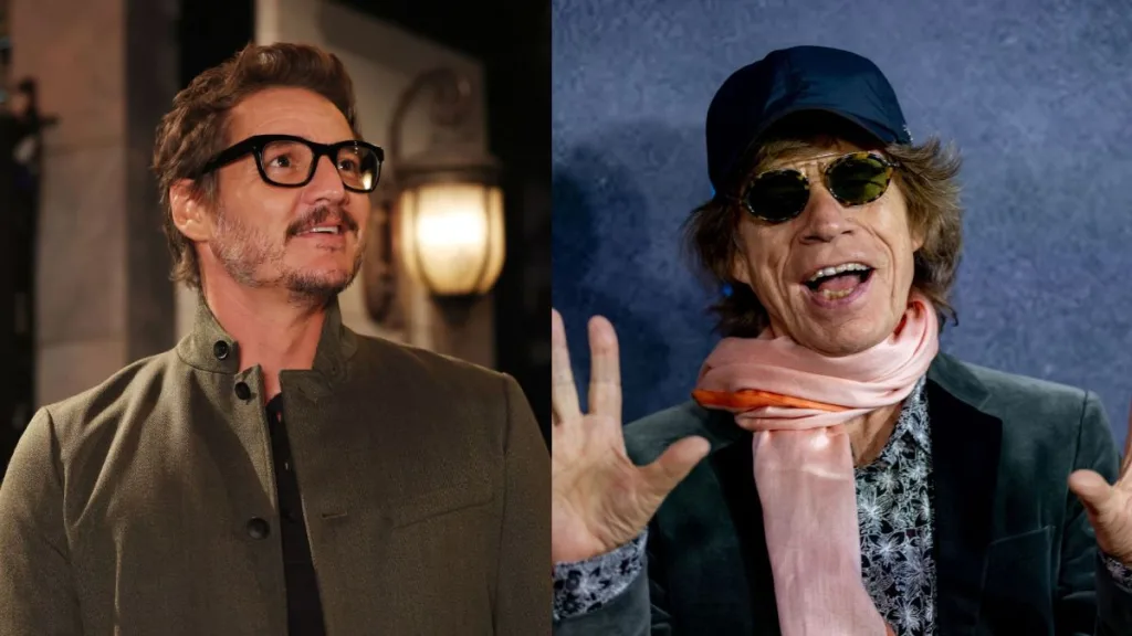 La Fotografia De Mick Jagger Y Pedro Pascal