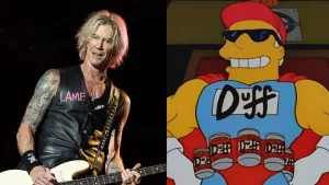La Exigencia De Bajista De Guns N Roses Con Los Creadores De Los Simpsons