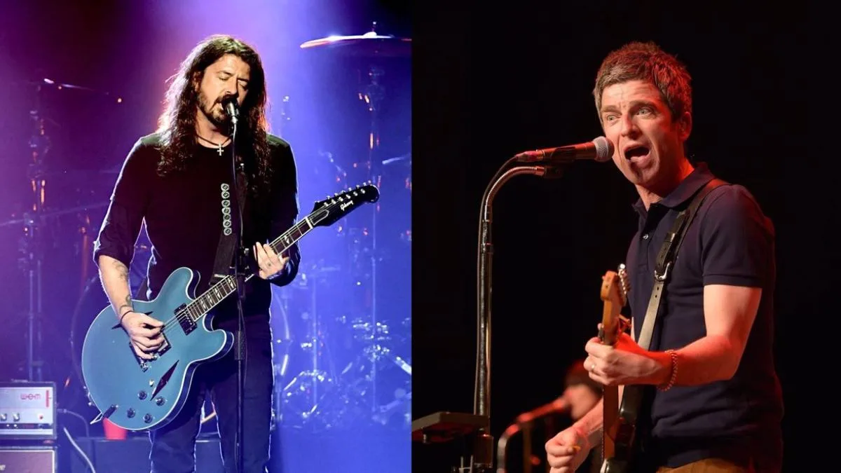 Dave Grohl Noel Gallagher