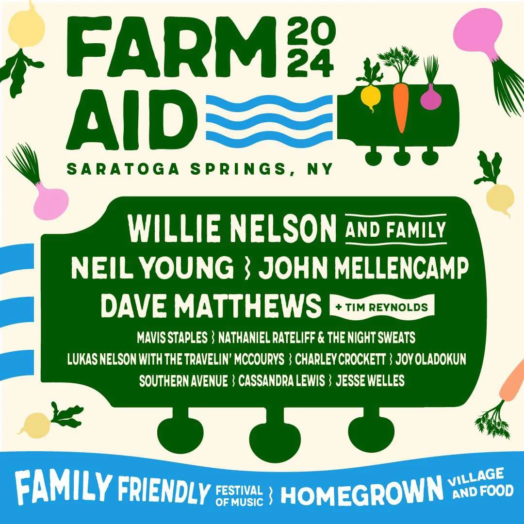 Lineup Farm Aid