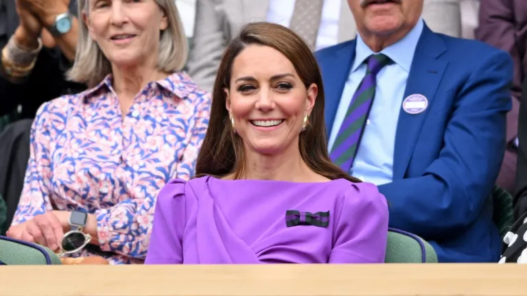 Kate Middleton Realiza Especial Aparicion En Wimbledon