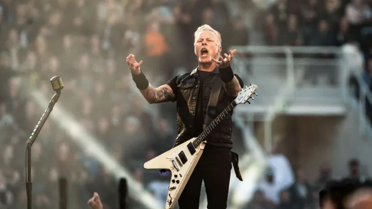 Metallica Perform At The Helsinki Olympic Stadium