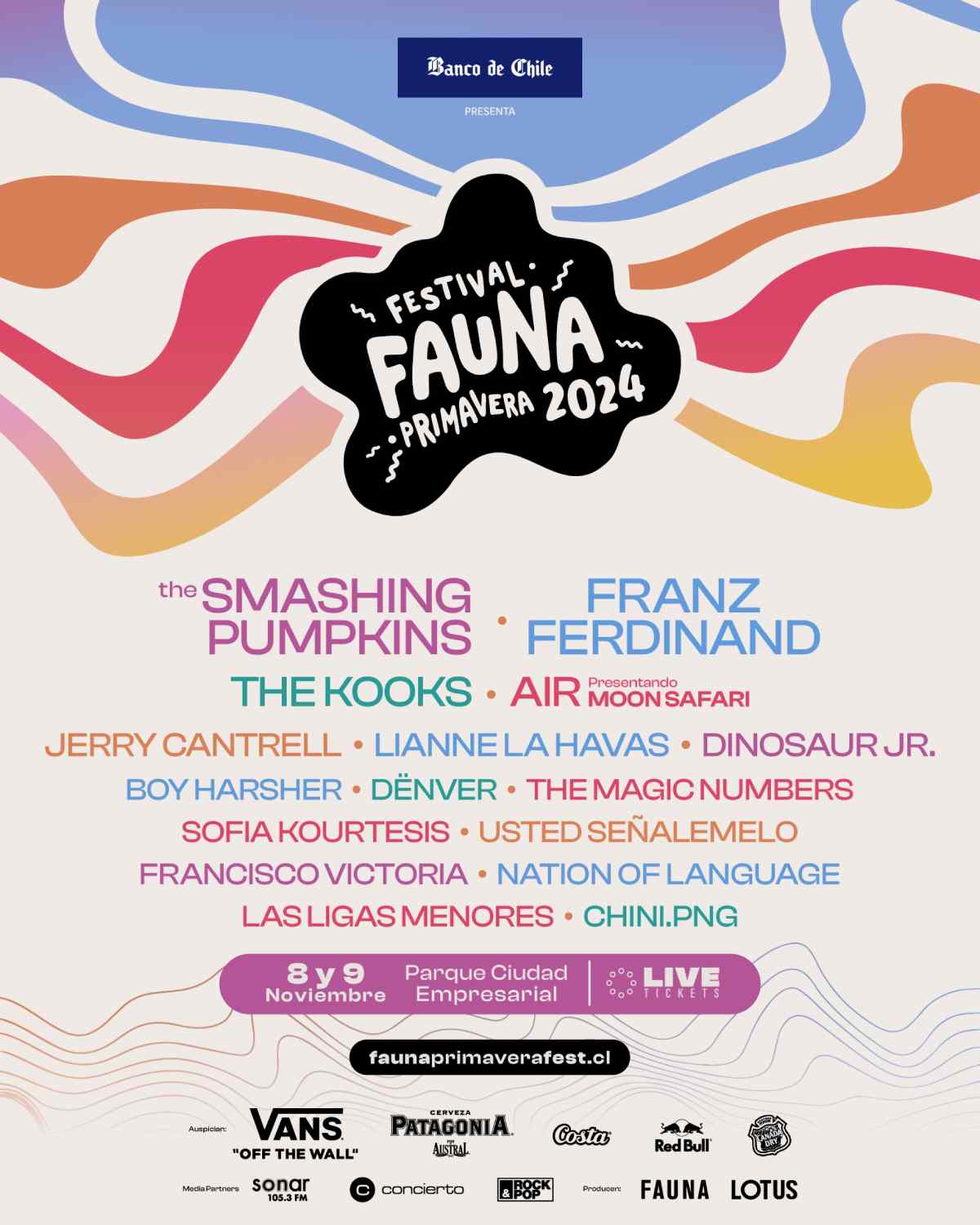 Festival Fauna Primavera 2024 Cartel